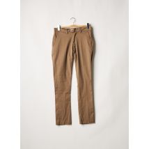 DAN JOHN - Pantalon chino marron en coton - Homme - Taille 40 - Modz
