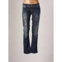FREESOUL - Jeans coupe droite bleu en coton - Femme - Taille TU - Modz