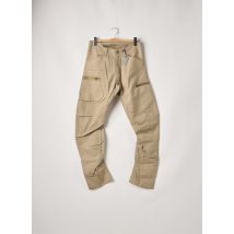 G STAR - Pantalon cargo beige en coton - Homme - Taille TU - Modz