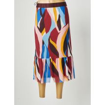STREET ONE - Jupe mi-longue marron en polyester - Femme - Taille 40 - Modz