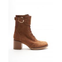 REGARDE LE CIEL - Bottines/Boots marron en cuir - Femme - Taille 39 - Modz