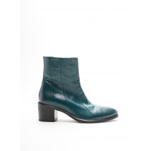 STRATEGIA - Bottines/Boots bleu en cuir - Femme - Taille 36 - Modz
