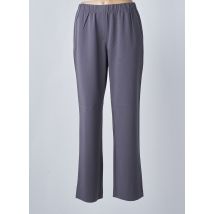 ONLY - Pantalon droit gris en polyester - Femme - Taille 36 - Modz