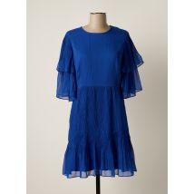 SALSA - Robe mi-longue bleu en polyester pour femme - Taille 36 - Modz