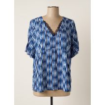 PAUSE CAFE - Blouse bleu en viscose pour femme - Taille 38 - Modz