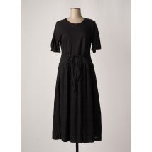 SALSA - Robe longue noir en coton pour femme - Taille 34 - Modz