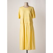 SALSA - Robe longue jaune en coton - Femme - Taille 34 - Modz
