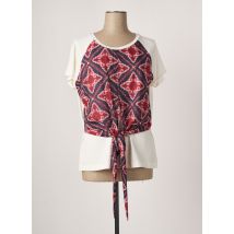 PAUSE CAFE - Top beige en coton - Femme - Taille 42 - Modz