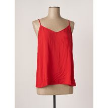 PAUSE CAFE - Top rouge en viscose - Femme - Taille 44 - Modz