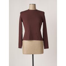 LAAGAM - Top marron en polyester - Femme - Taille 34 - Modz