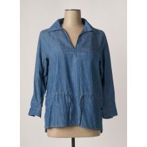 G STAR - Blouse bleu en coton - Femme - Taille 36 - Modz