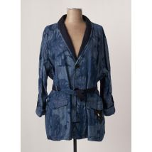G STAR - Veste kimono bleu en coton - Homme - Taille S - Modz