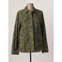 G STAR - Veste casual vert en coton - Femme - Taille 38 - Modz