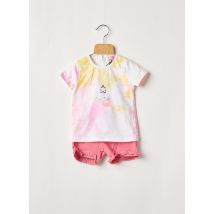 NAF NAF - Top/pantalon rose en coton - Fille - Taille TU - Modz
