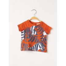 DU PAREIL AU MÊME - T-shirt marron en coton pour garçon - Taille 12 M - Modz