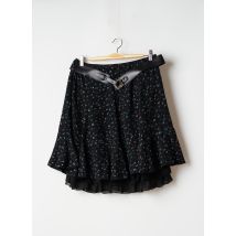 MOKA'S - Jupe courte noir en polyester - Femme - Taille 40 - Modz