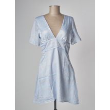 LAAGAM - Robe courte bleu en polyester pour femme - Taille 36 - Modz