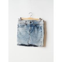 G STAR - Mini-jupe bleu en coton - Femme - Taille W26 - Modz