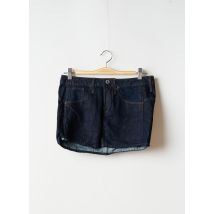 G STAR - Mini-jupe bleu en coton - Femme - Taille W26 - Modz