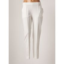 LE PETIT BAIGNEUR - Pantalon slim blanc en polyester - Femme - Taille 36 - Modz