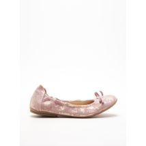 RAMDAM - Ballerines rose en cuir - Fille - Taille 34 - Modz