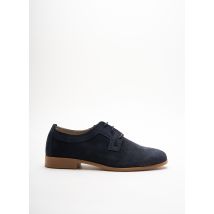 MANUEL ALVES - Derbies bleu en cuir - Femme - Taille 36 - Modz