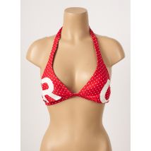 QUIKSILVER - Haut de maillot de bain rouge en polyamide pour femme - Taille 36 - Modz