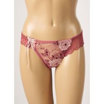 KONRAD - Tanga rose en polyamide - Femme - Taille 42 - Modz