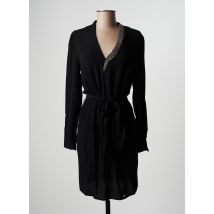 LPB - Robe mi-longue noir en viscose - Femme - Taille 38 - Modz