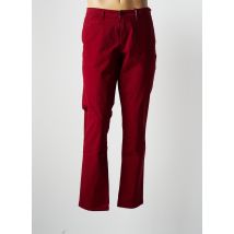 DELAHAYE - Pantalon chino rouge en coton pour homme - Taille 46 - Modz