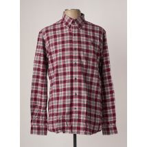 U.S. POLO ASSN - Chemise manches longues rouge en coton - Homme - Taille M - Modz