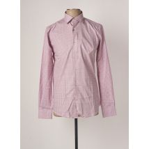 DO REGO & NOVOA - Chemise manches longues violet en coton - Homme - Taille S - Modz