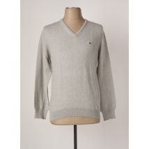 BROWN JURY - Pull gris en coton - Homme - Taille S - Modz