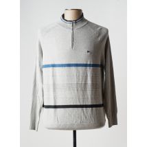 BROWN JURY - Pull gris en coton - Homme - Taille S - Modz