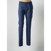 SAINT HILAIRE - Pantalon slim bleu en laine - Homme - Taille 48 - Modz