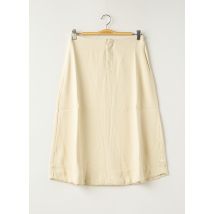 INDI & COLD - Jupe mi-longue beige en viscose - Femme - Taille 38 - Modz