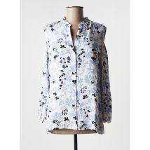 TERRE DE FÉES - Chemisier bleu en viscose - Femme - Taille 38 - Modz