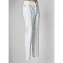 WEINBERG - Pantalon slim blanc en coton - Femme - Taille 52 - Modz