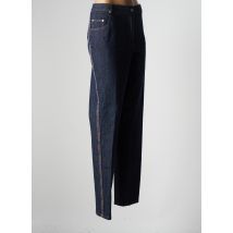 TERRE DE FÉES - Pantalon slim bleu en coton - Femme - Taille 50 - Modz