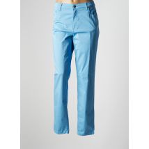 WEINBERG - Pantalon slim bleu en coton - Femme - Taille 48 - Modz