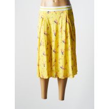 WEINBERG - Jupe mi-longue jaune en viscose pour femme - Taille 42 - Modz