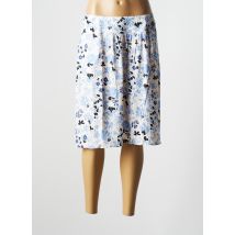 TERRE DES ANGES - Jupe mi-longue bleu en viscose - Femme - Taille 46 - Modz