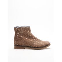 POM D'API - Bottines/Boots marron en cuir - Fille - Taille 36 - Modz