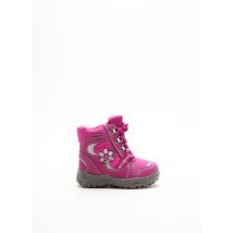 SUPER FIT - Bottines/Boots rose en textile - Fille - Taille 20 - Modz