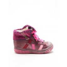 BABYBOTTE - Bottillons violet en cuir - Fille - Taille 23 - Modz