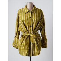 HOD - Veste casual vert en lin - Femme - Taille 38 - Modz