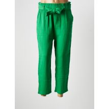 HOD - Pantalon 7/8 vert en coton - Femme - Taille 36 - Modz