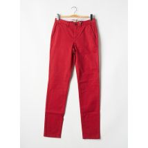 LA SQUADRA - Pantalon chino rouge en coton - Homme - Taille 38 - Modz