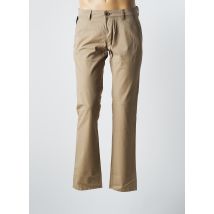 CALAMAR - Pantalon chino beige en coton - Homme - Taille TU - Modz