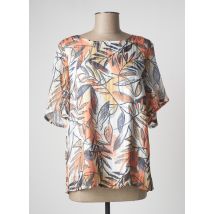 BRANDTEX - Blouse orange en polyester - Femme - Taille 40 - Modz